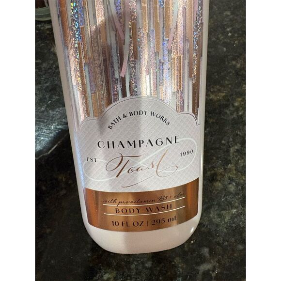 Bath & Body Works Champagne Toast 3-Piece Set: Wash, Lotion, Mist - Picture 5 of 5